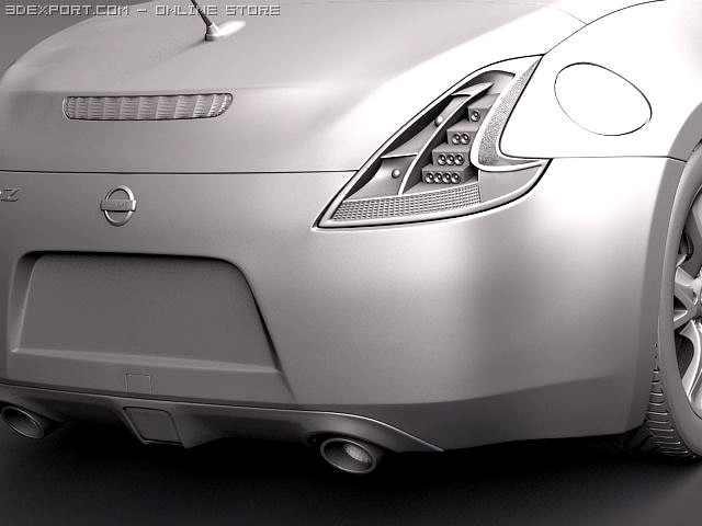 Nissan 370Z Roadster 3D Model