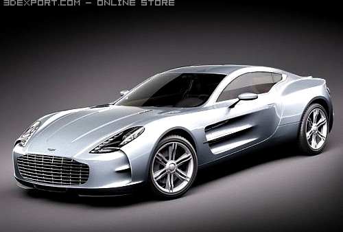 Aston Martin One77 3D Model