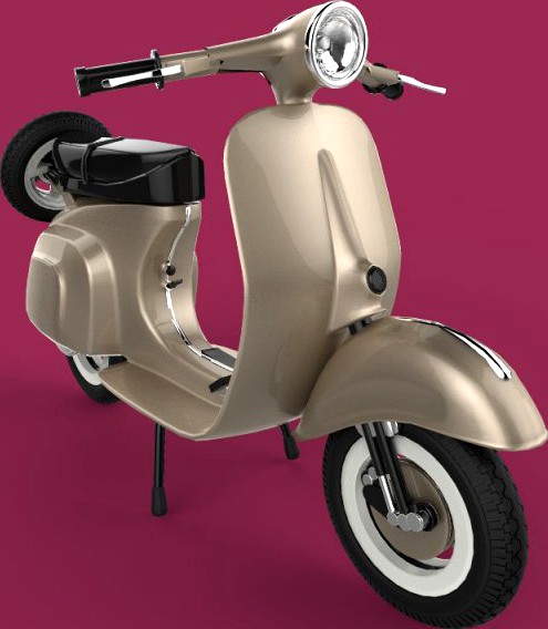 Scooter 3D Model