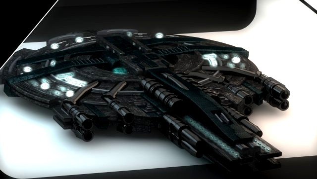 Spaceship 3D Model