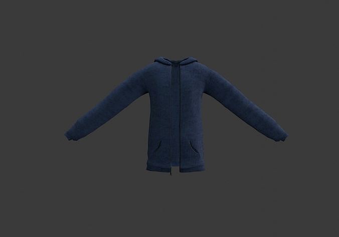blue basic jacket