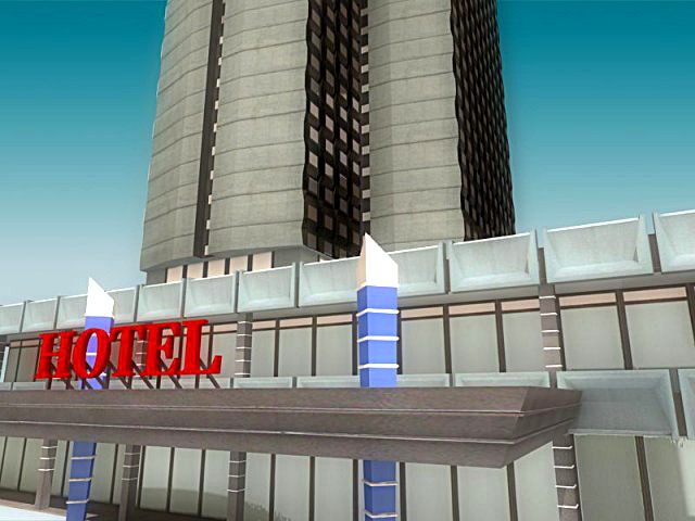 Hotel 3D Model