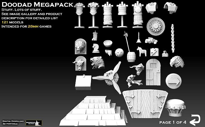 Doodad Megapack | 3D