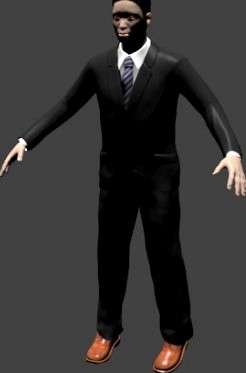 3D Character Male 3D Model