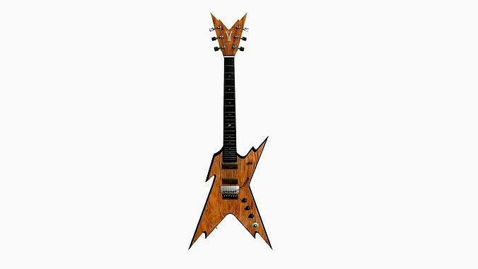 Electric Guitar B06 Wood - Music Instrument Design