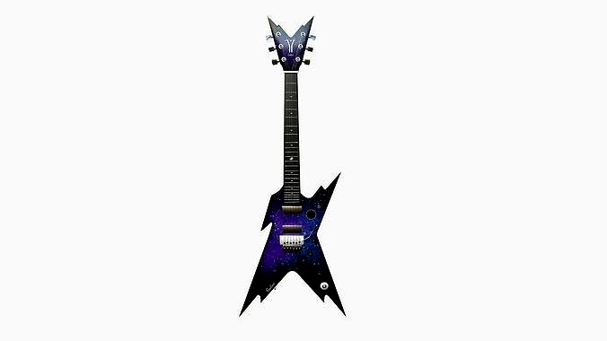 Electric Guitar B05 Galaxy - Music Instrument Design