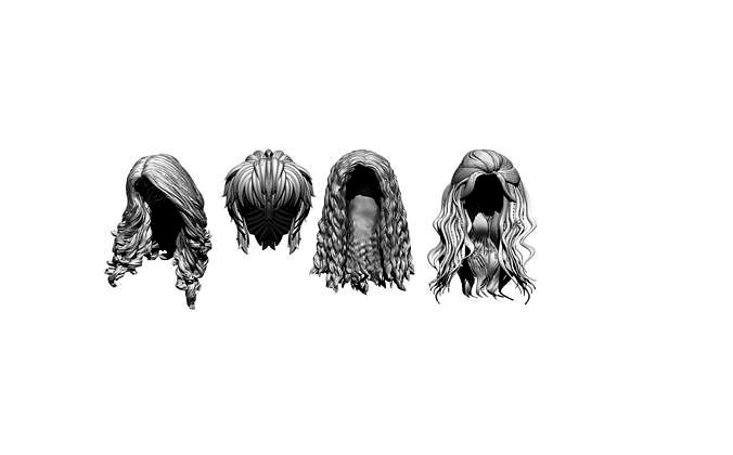 HAIRSTYLE SET | 3D