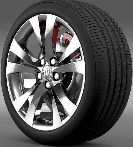 Buick Regal wheel 3D Model