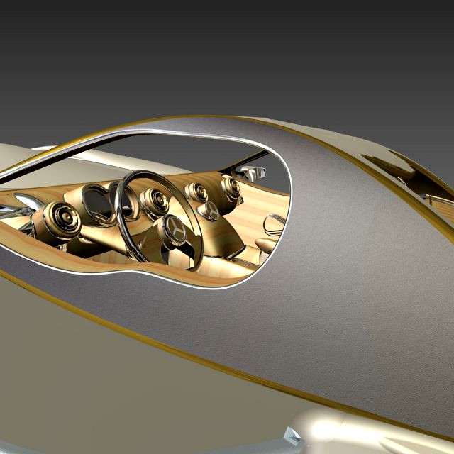 MERCEDES CAR 2020 3D Model