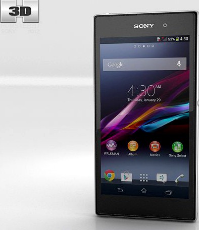 Sony Xperia Z1 3D Model