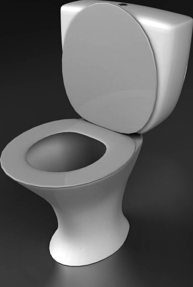 Toilet 3D Model