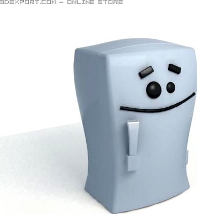 Refrigerator 3D Model