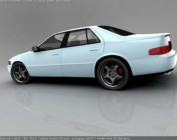 Cadillac Seville STS 3D Model