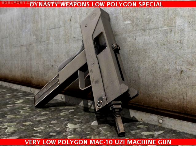 Special Mac10 Uzi 3D Model