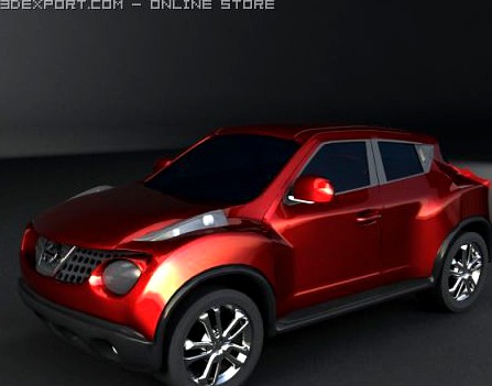 Nissan crossover 3D Model