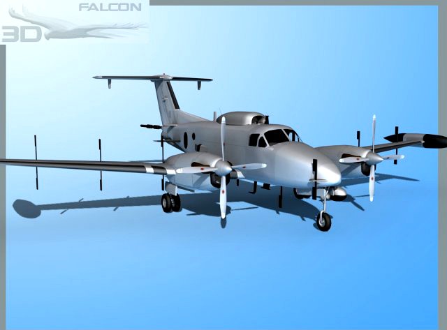 Falcon 3d RC12P Guardrail US Army 3D Model