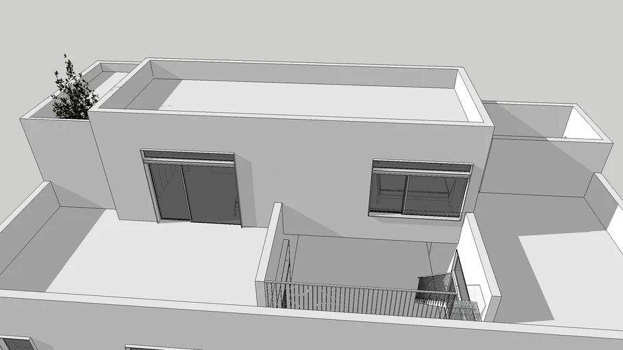 studio front low bathroom limassol 3d model