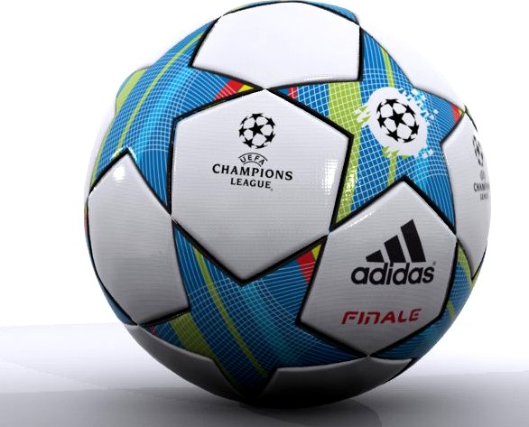 Adidas Finale 3D Soccer Ball 3D Model