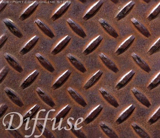 Rusty Metal Texture(920x795) 3D Model