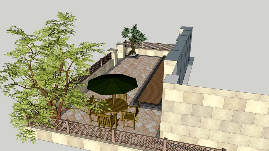 courtyard；yard；compound