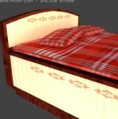 Bed 3D Model