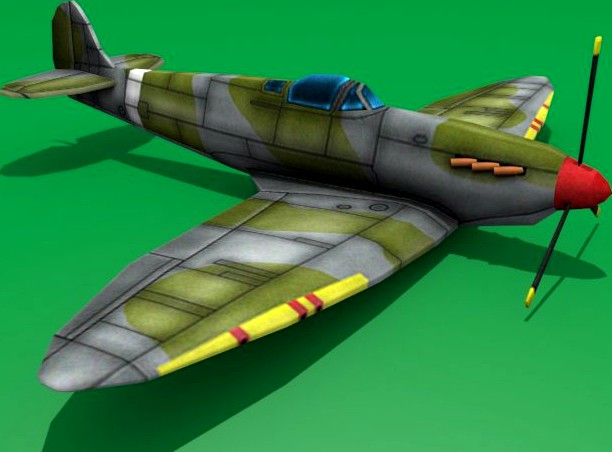 Spitfire 3D Model