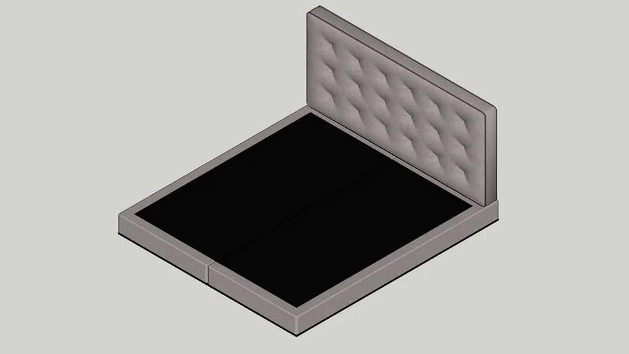 CAMA GENOVA ESTOFADA - F60