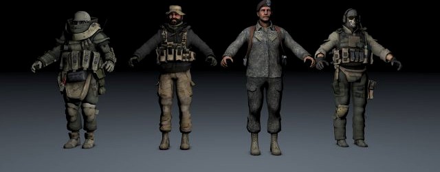 Call of Duty personnages 3D Model