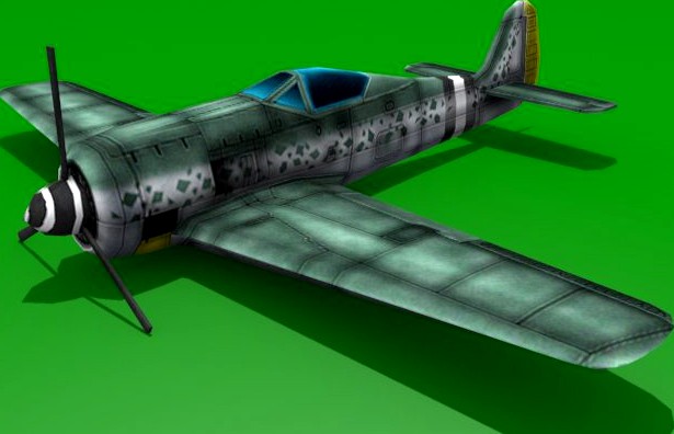 Focke Wulf Fw 190 3D Model