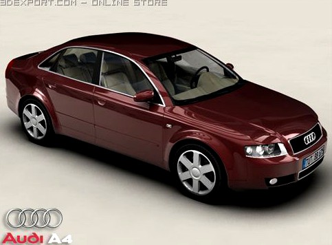 Audi A4 3D Model