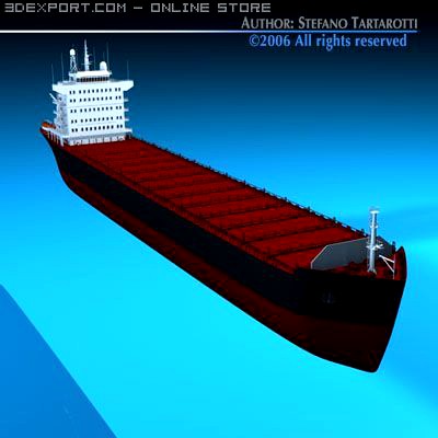 Container ship 3D Model