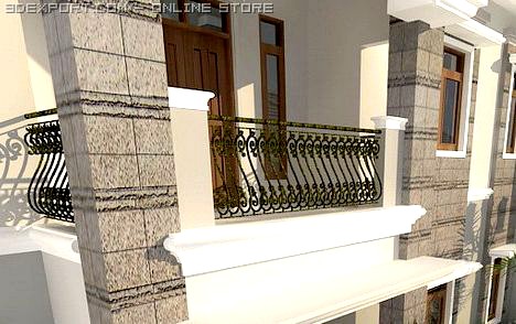 wrought iron2 3D Model