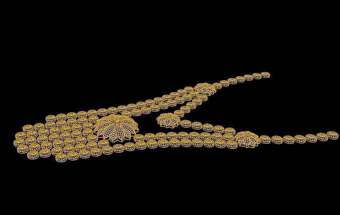 kuwaiti necklace | 3D