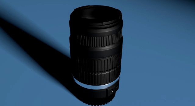 Canon EF-S 55-250 3D Model