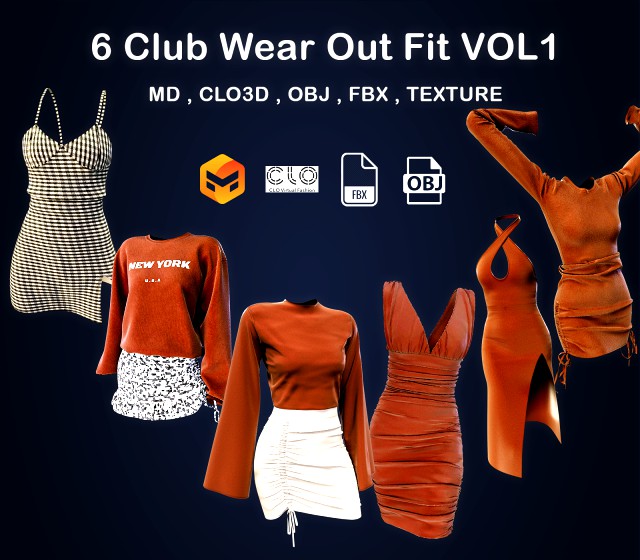 Club Wear Out Fit VOL1