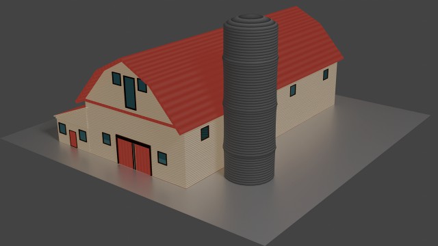 FarmHouse LowPoly