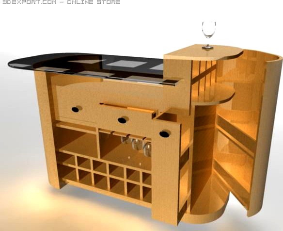 Cantina 3D Model