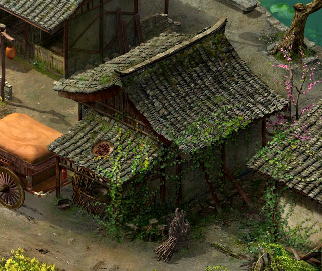 song dynasty-small town-folk house 05