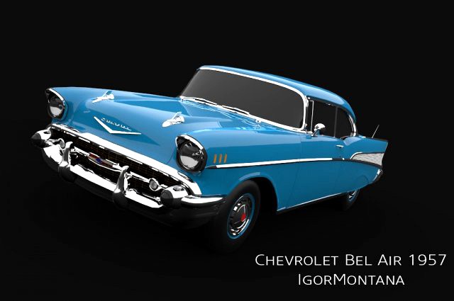 chevrolet bel air 1957