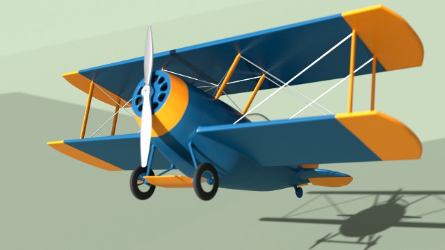 airplane biplane for children varus
