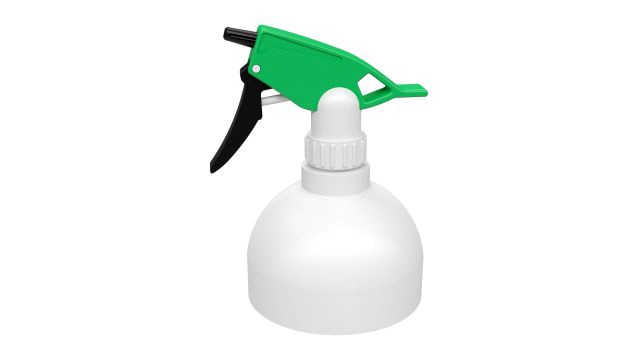 plastic spray bottle