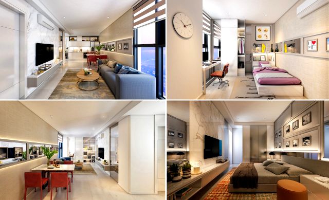 p apartment interior full rooms b1