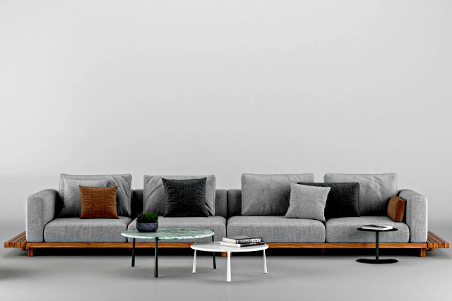 tribu vis a vis sofa and mood club chair