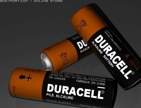 DURACELL 3D Model