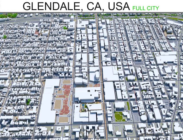 glendale city california 30km