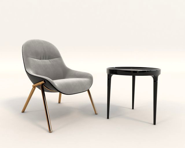 contemporary design armchair set 8