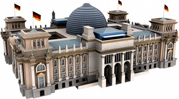 The Reichstag 3D Model