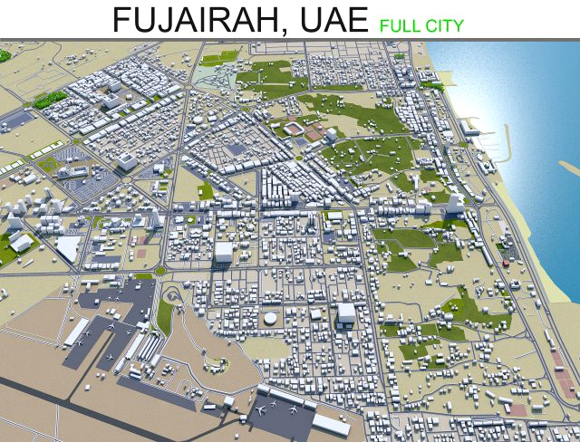 fujairah city uae 20km