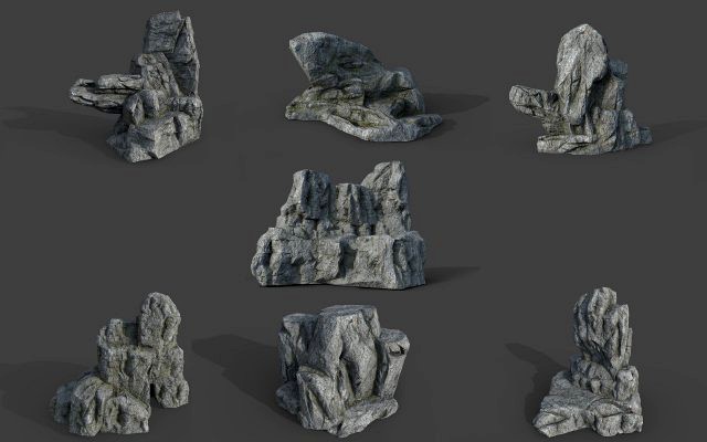 cliff rock collection 002