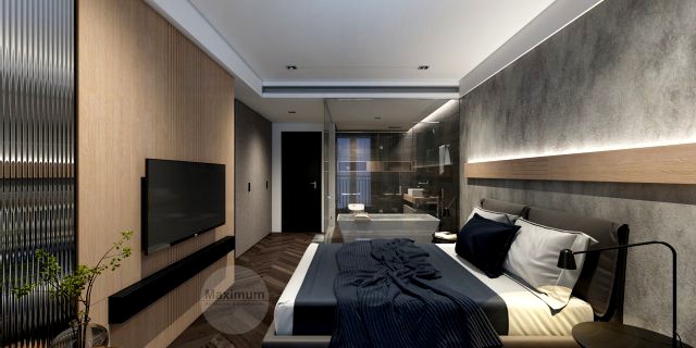 k apartment bedroom